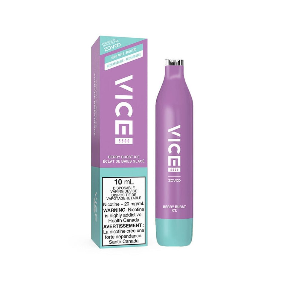 Vice 5500 Berry Burst Ice Disposable Vape Pen Disposable Vice 20mg/mL