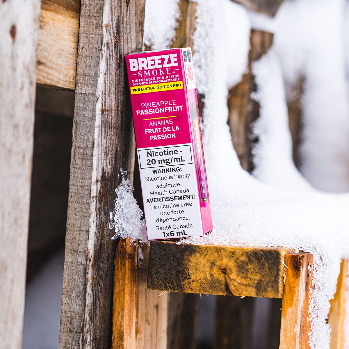Breeze Pro Pineapple Passionfruit Disposable Vape Pen Disposable Breeze Smoke
