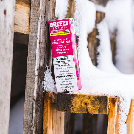 Breeze Pro Pineapple Passionfruit Disposable Vape Pen Disposable Breeze Smoke