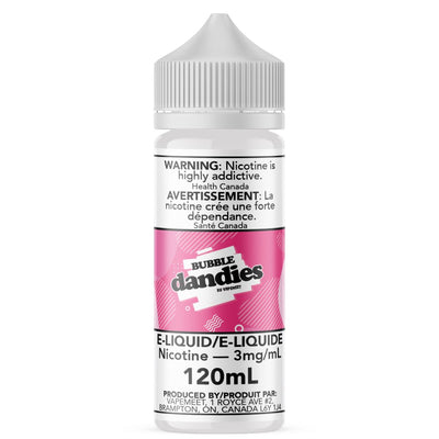 Dandies - Bubble E-Liquid Dandies 120mL 0 mg/mL 