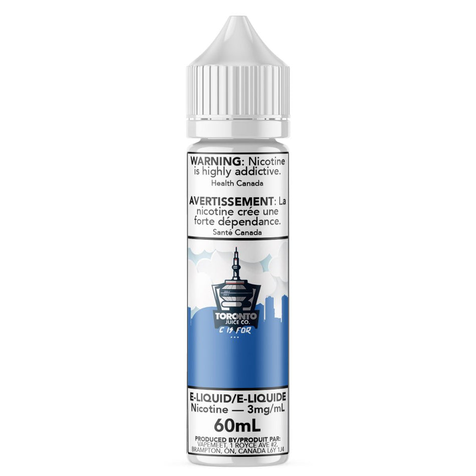 Toronto Juice Co. - C ("C Is For ...") E-Liquid Toronto Juice Co. 60mL 0 mg/mL