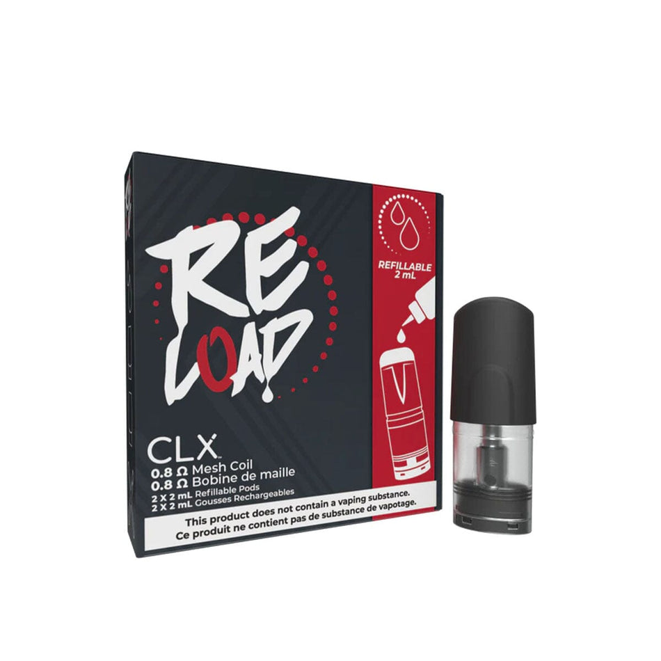 CLX Reload Refillable Vape Pods Replacement Pod CLX 0.8 ohm