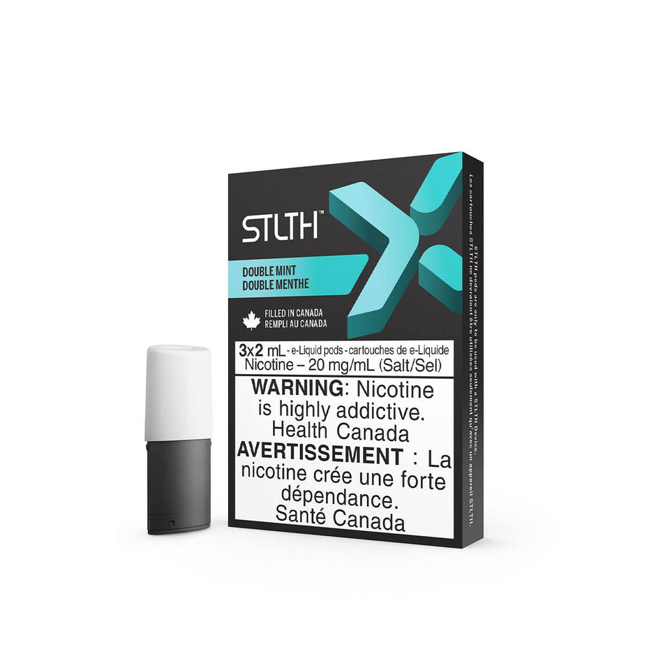 STLTH - Double Mint Pods (STLTH X) Pre-filled Pod STLTH