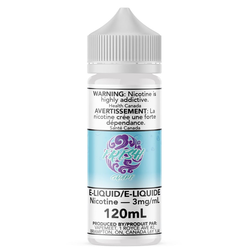 Fresh - Grape E-Liquid Fresh 120mL 0 mg/mL