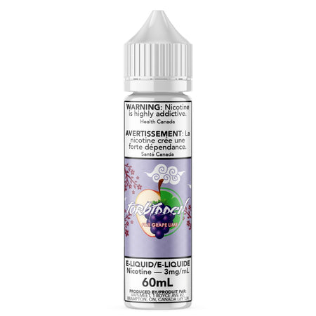 Forbidden - Fuji Grape Lime E-Liquid Forbidden 60mL 0 mg/mL