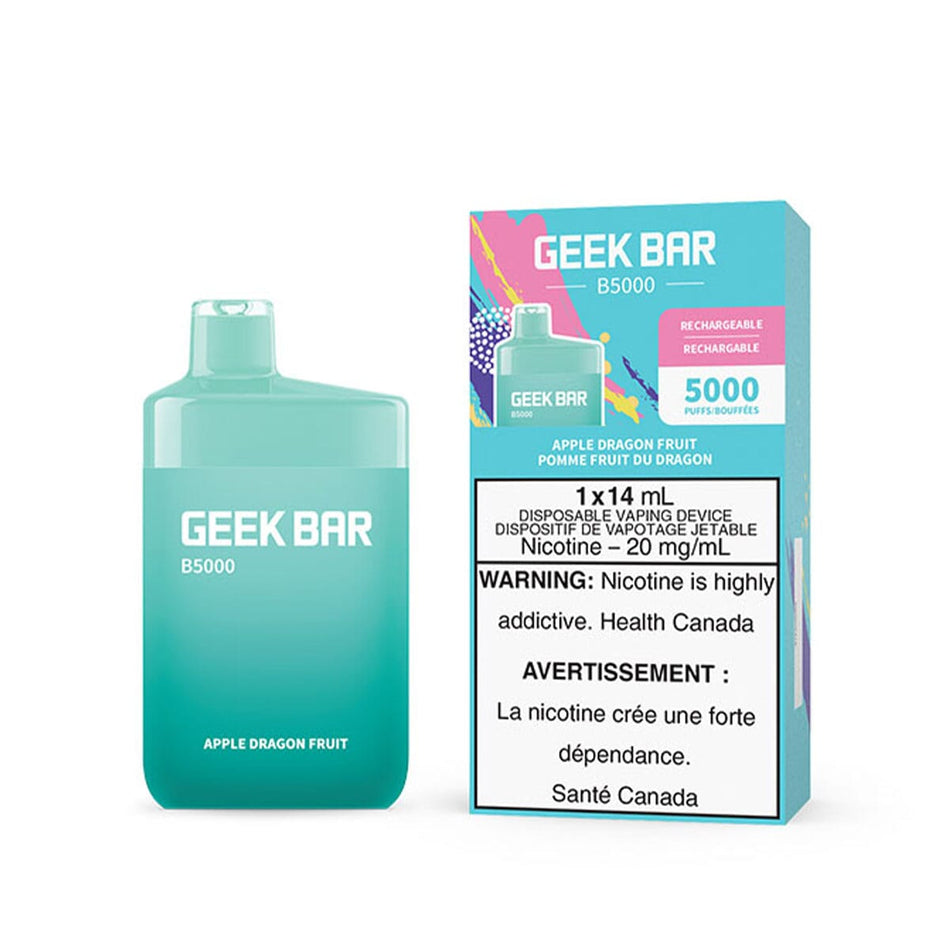 Geek Bar B5000 Apple Dragon Fruit Disposable Vape Pen Disposable Geek Bar 20mg/mL