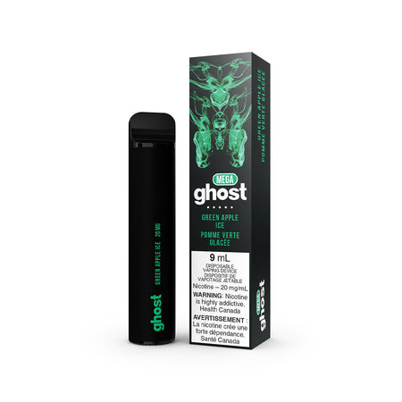 Ghost Mega Disposable - Green Apple Ice Disposable Ghost Disposable 20mg/mL