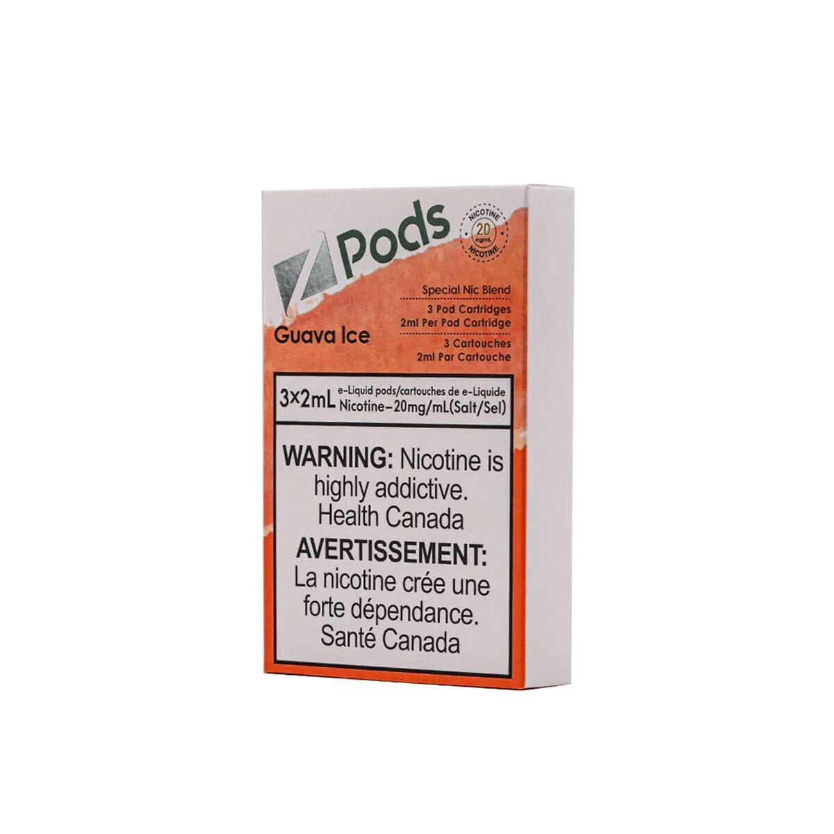 STLTH Compatible Z Pods Guava Ice Vape Pods Pre-filled Pod STLTH