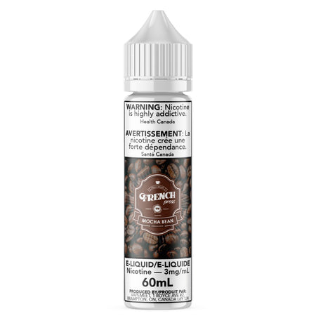 French Press - Mocha Bean E-Liquid French Press 60mL 0 mg/mL