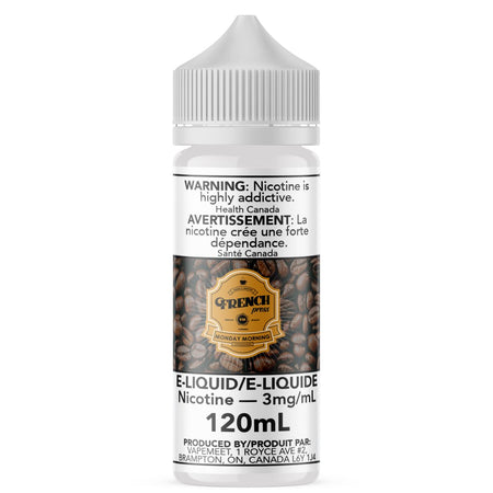 French Press - Monday Morning E-Liquid French Press 120mL 0 mg/mL