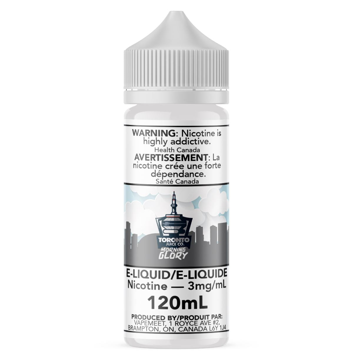 Toronto Juice Co. - Morning Glory E-Liquid Toronto Juice Co. 120mL 0 mg/mL