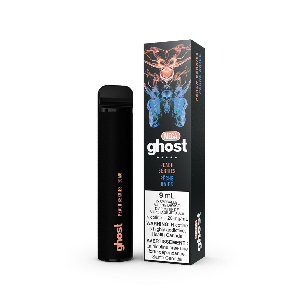 Ghost Mega Disposable - Peach Berries Disposable Ghost Disposable 20mg/mL