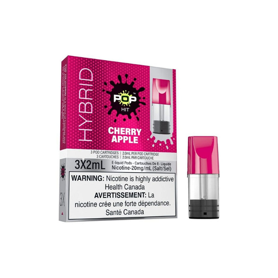 STLTH Compatible Pop Pods Cherry Apple Vape Pods Pre-filled Pod STLTH 20mg/mL