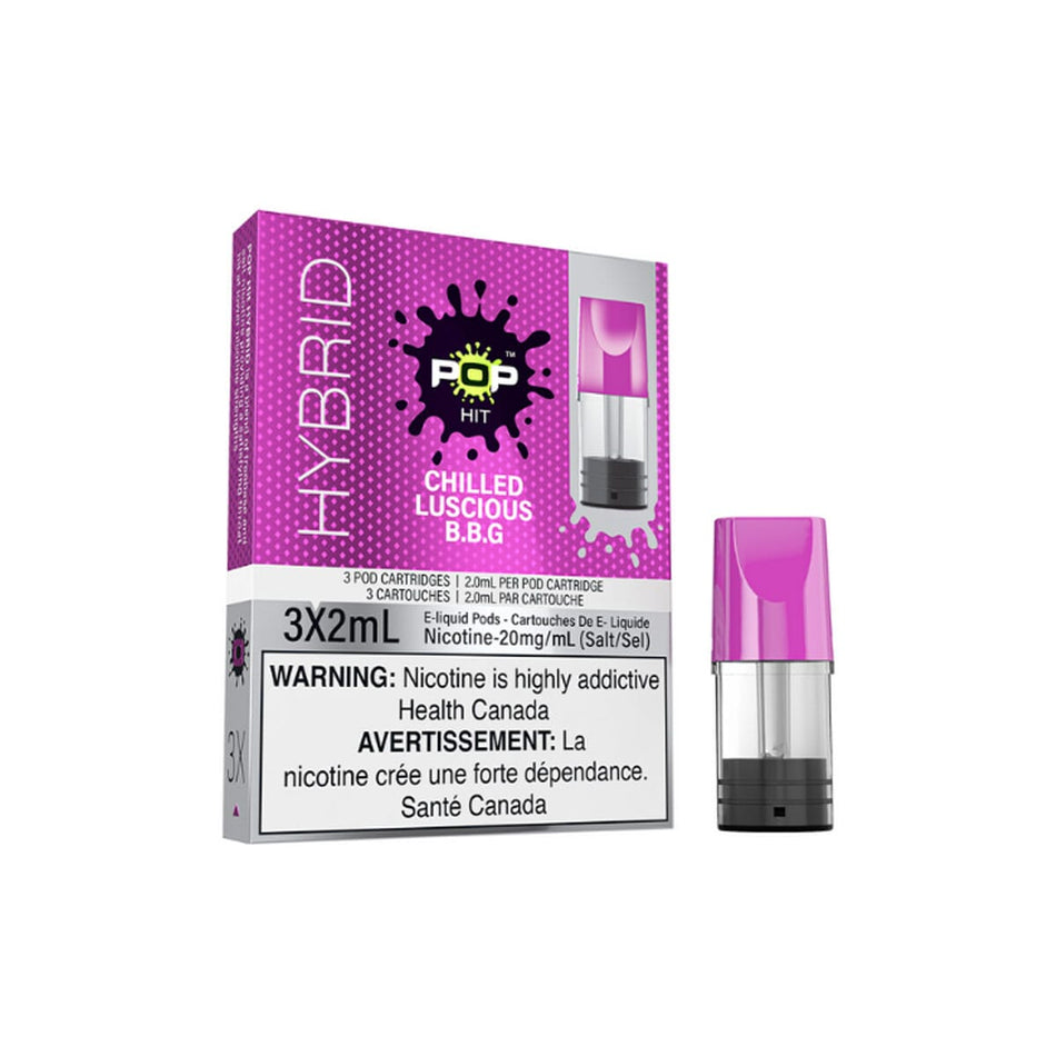 STLTH Compatible Pop Pods Chilled Luscious BBG Vape Pods Pre-filled Pod STLTH 20mg/mL