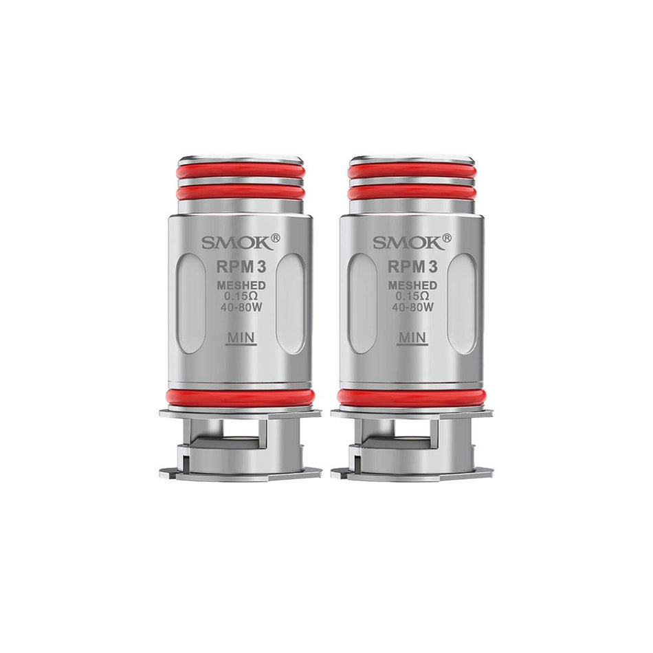 SMOK - RPM3 Replacement Coils (5 Pack) Replacement Coil SMOK 0.15 ohm Mesh
