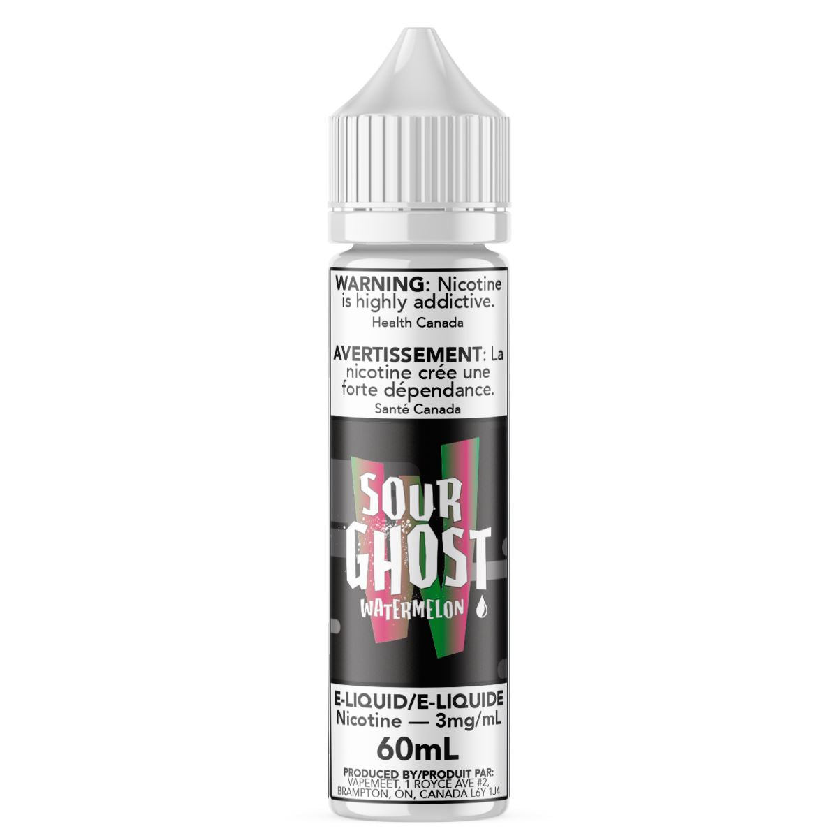 Ghosted - Sour Ghost Watermelon E-Liquid Ghosted