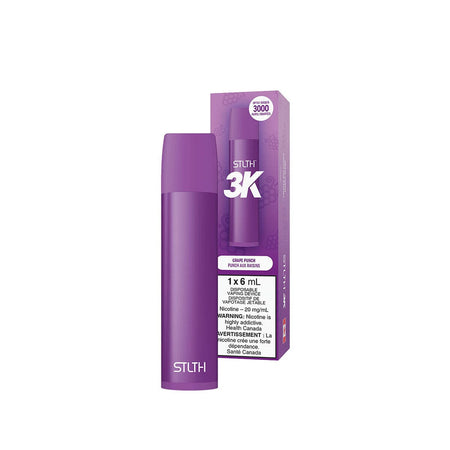 STLTH 3K Grape Punch Disposable Vape Disposable STLTH