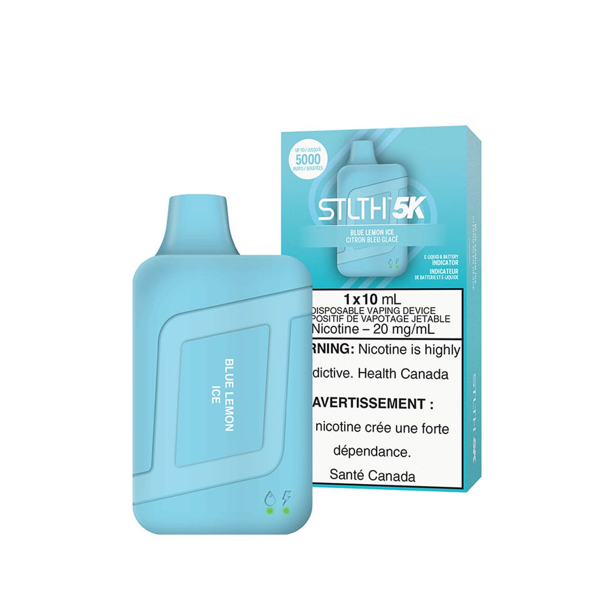 STLTH 5K Blue Lemon Ice Disposable Vape Disposable STLTH
