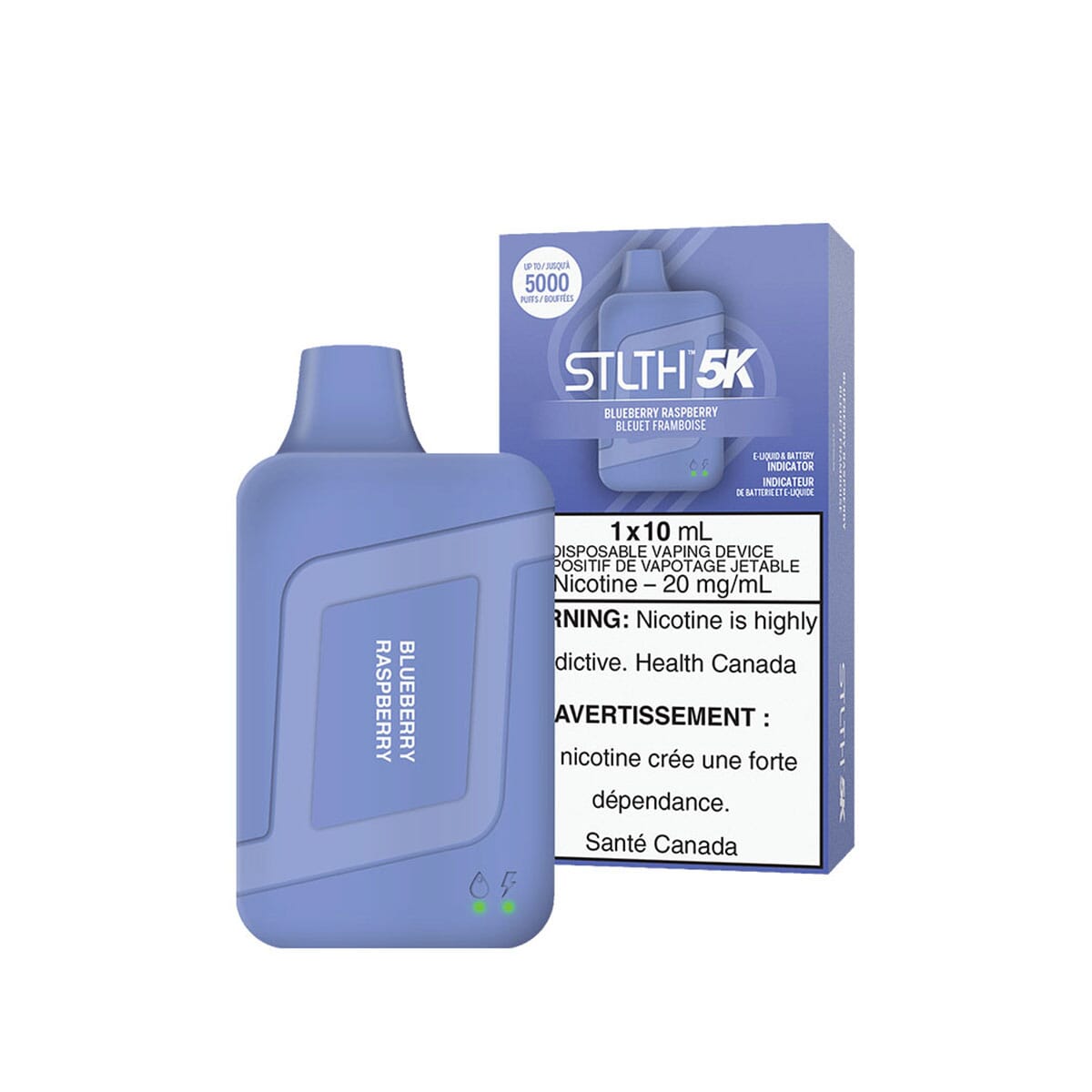 STLTH 5K Blueberry Raspberry Disposable Vape Disposable STLTH