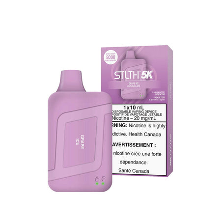 STLTH 5K Grape Ice Disposable Vape Disposable STLTH