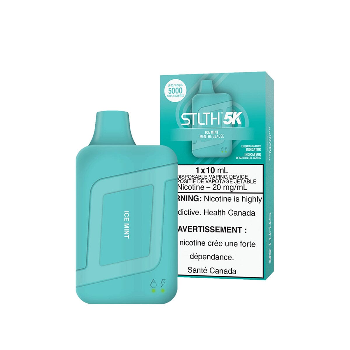 STLTH 5K Ice Mint Disposable Vape Disposable STLTH