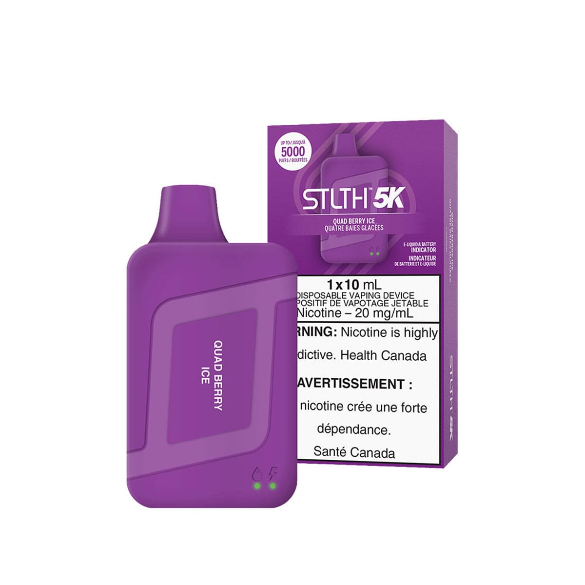 STLTH 5K Quad Berry Ice Disposable Vape Disposable STLTH