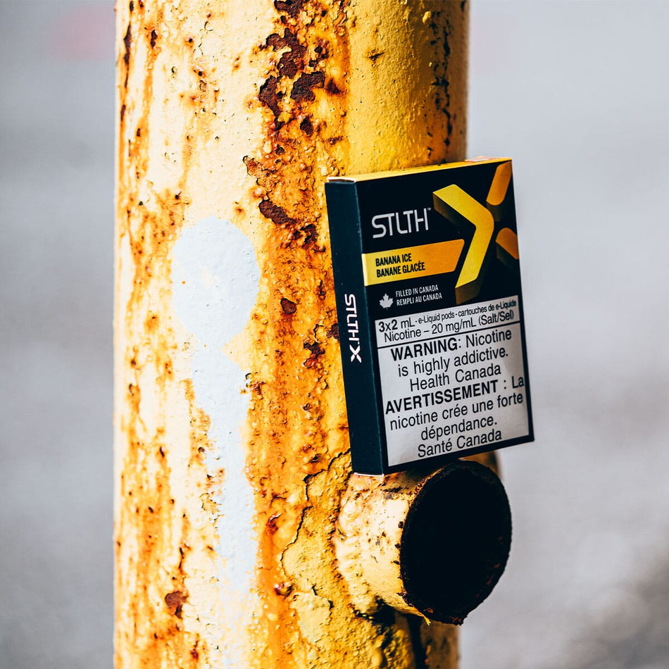 STLTH X Banana Ice Vape Pods Pre-filled Pod STLTH