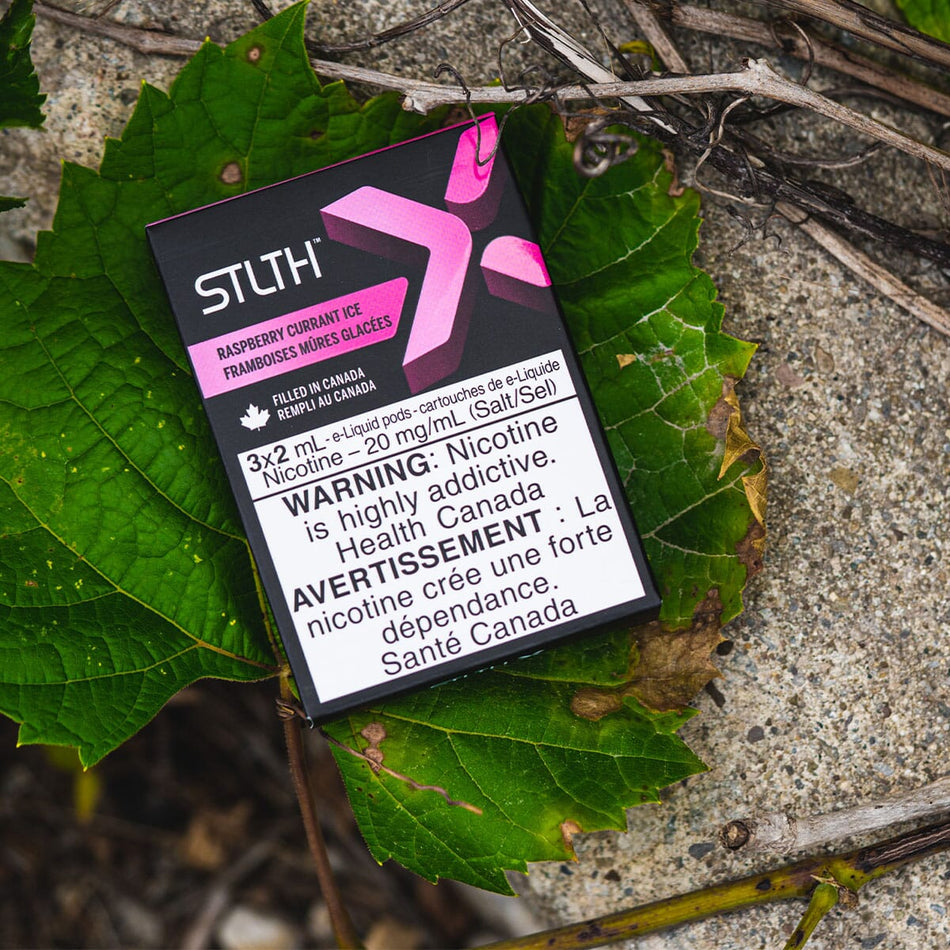 STLTH X Raspberry Currant Ice Vape Pods Pre-filled Pod STLTH