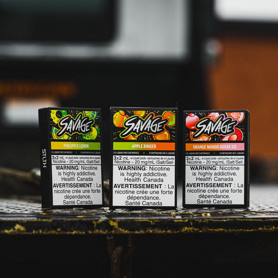 STLTH Compatible Savage Pineapple Lemon Vape Pods Pre-filled Pod STLTH