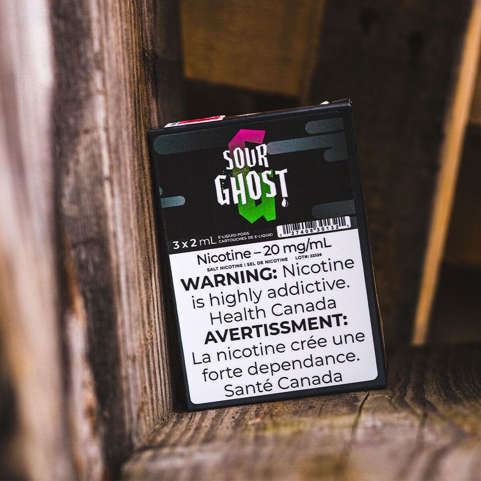 CLX Pods Sour Ghost Vape Pods Pre-filled Pod CLX