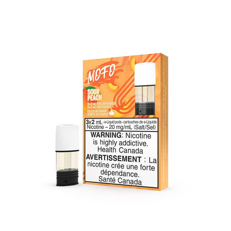 STLTH - Sour Peach Pods (MOFO) Pre-filled Pod STLTH 20mg/mL