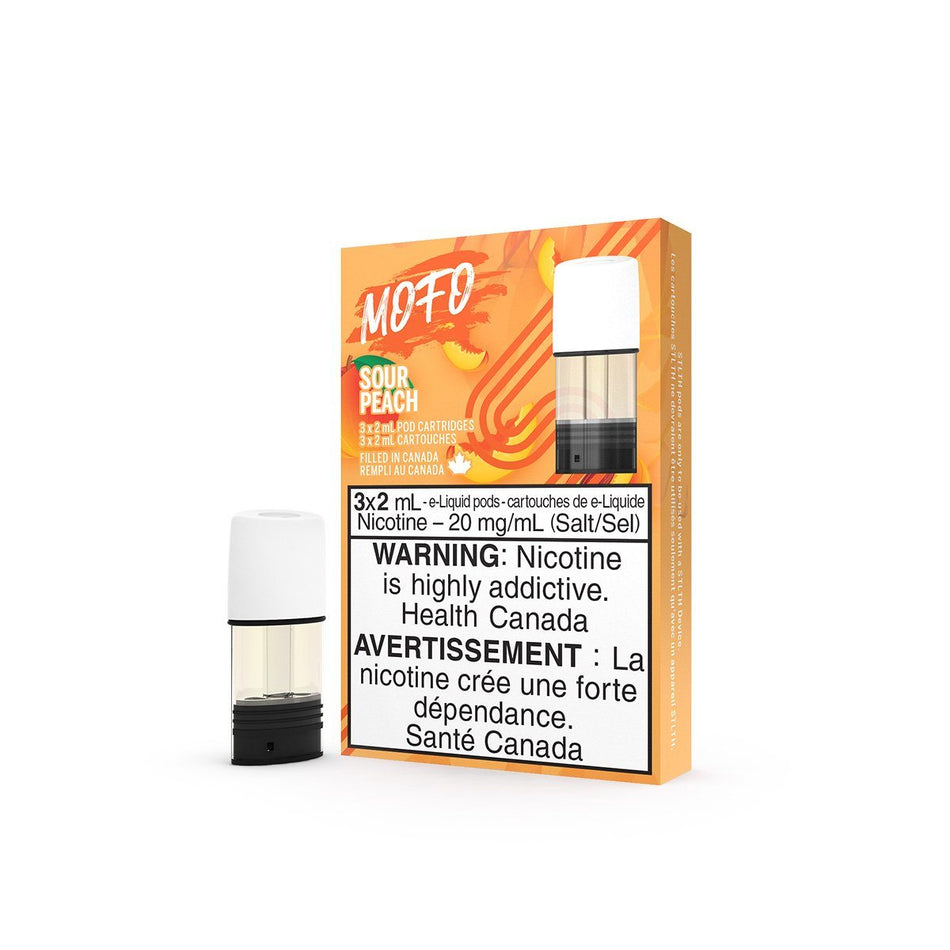 STLTH - Sour Peach Pods (MOFO) Pre-filled Pod STLTH 20mg/mL