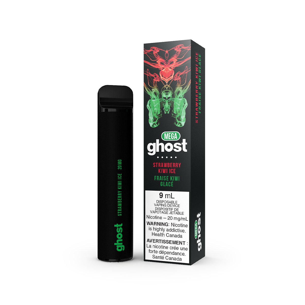 Ghost Mega Disposable - Strawberry Kiwi Disposable Ghost Disposable 20mg/mL
