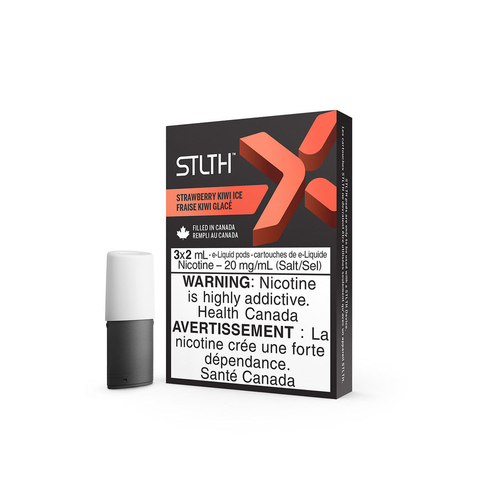 STLTH - Strawberry Kiwi Ice Pods (STLTH X) Pre-filled Pod STLTH