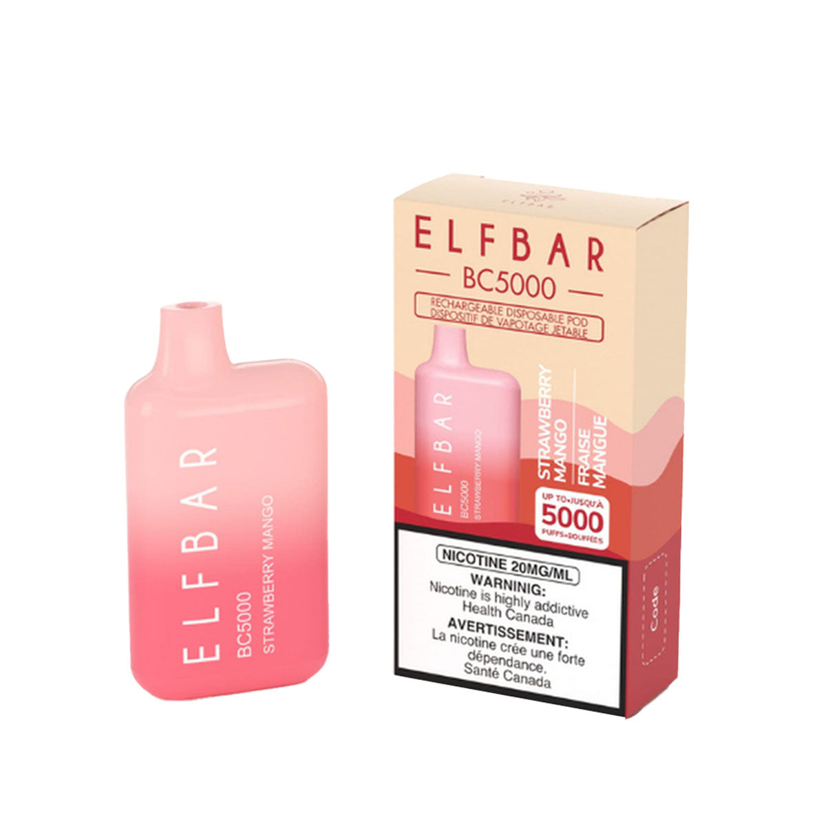 Elf Bar - Strawberry Mango Disposable Elf Bar