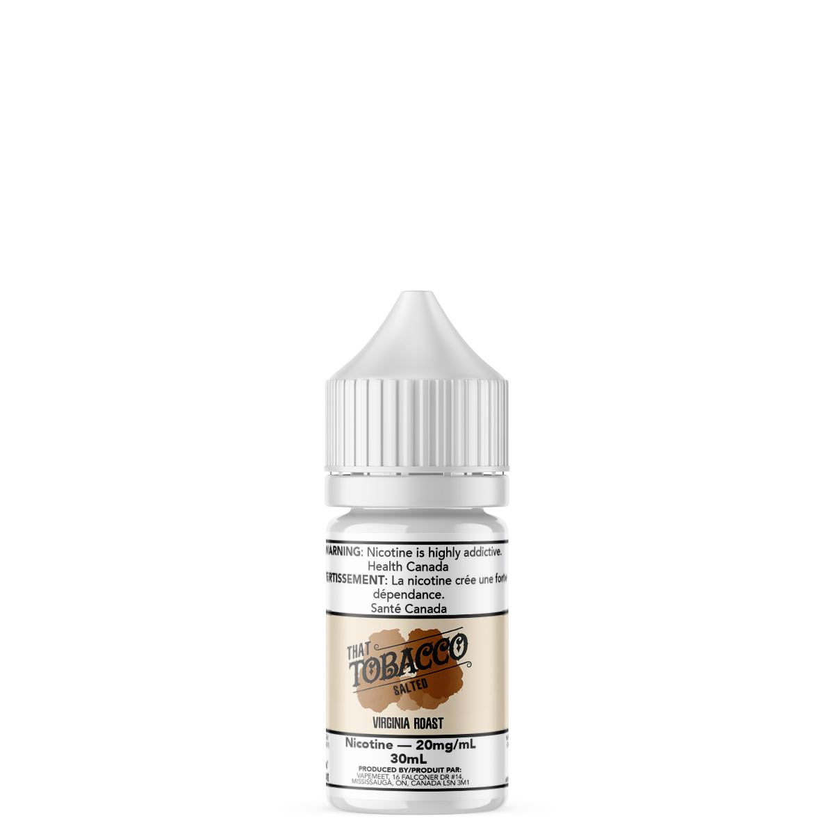 Salted. Virginia Roast Salt Nic E Liquid E-Liquid That Tobacco Salted 30mL 10mg/mL