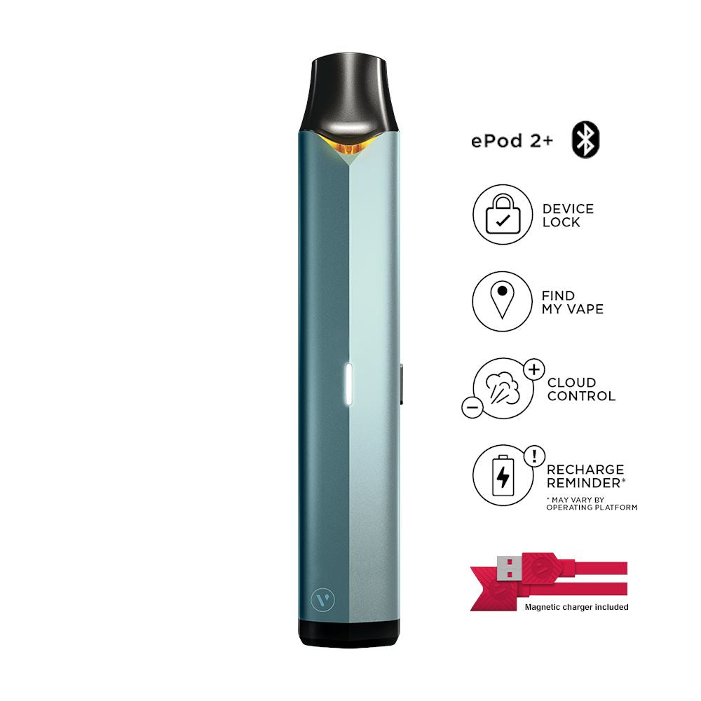 Vuse - Epod 2+ Connected Device Pod System Vuse Aqua