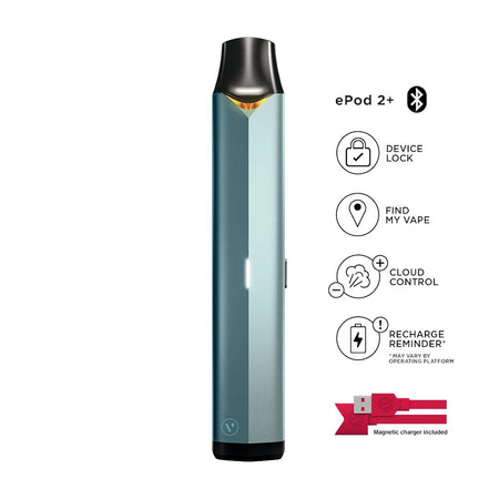 Vuse - Epod 2+ Connected Device Pod System Vuse Aqua