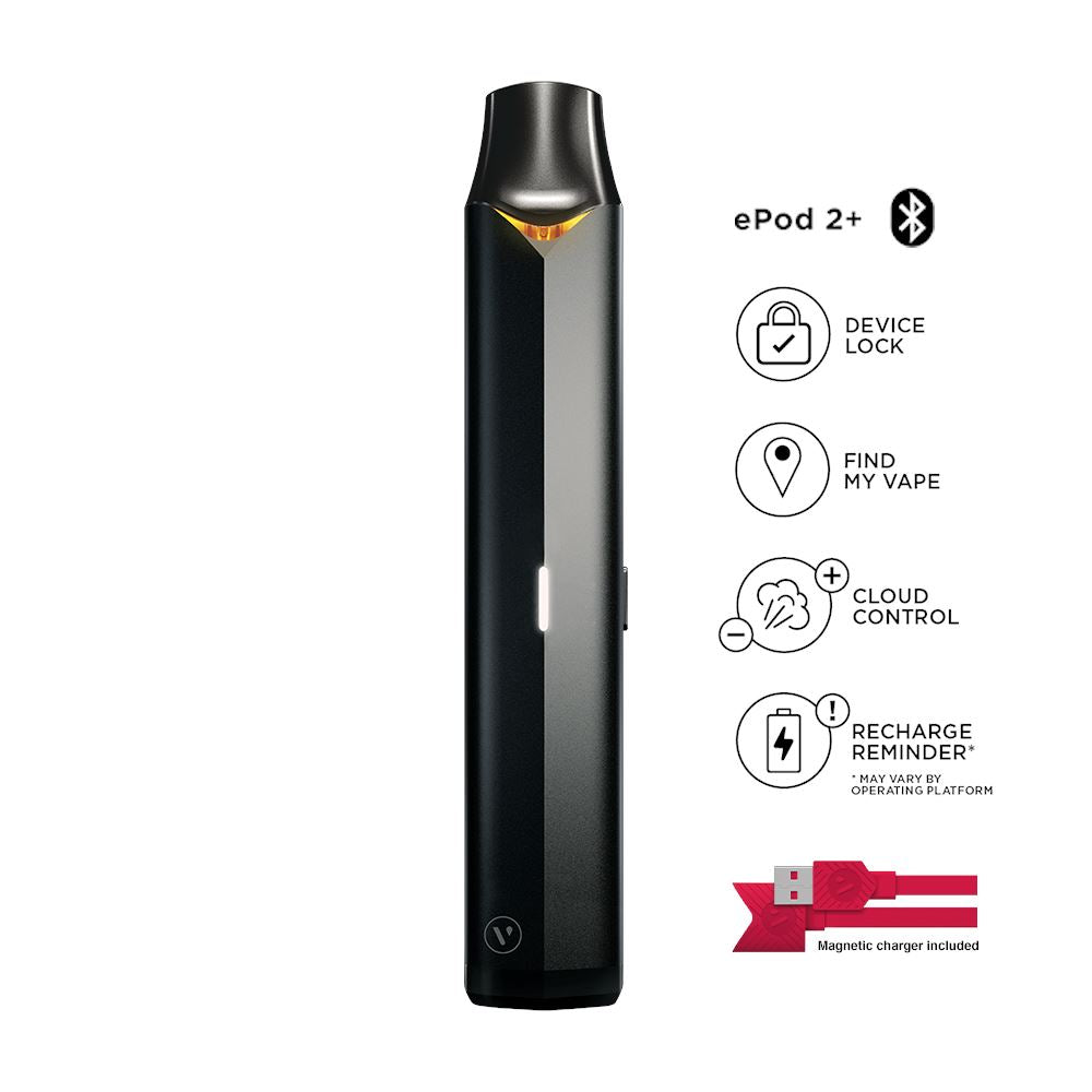 Vuse - Epod 2+ Connected Device Pod System Vuse Black