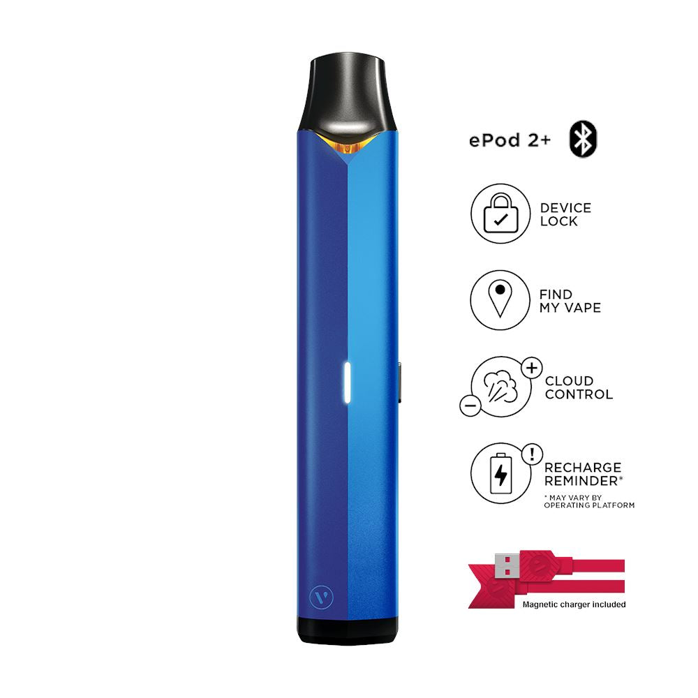 Vuse - Epod 2+ Connected Device Pod System Vuse Blue