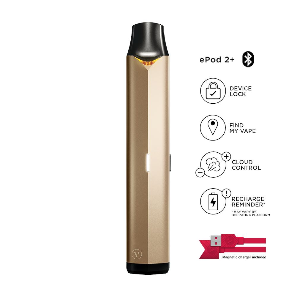 Vuse - Epod 2+ Connected Device Pod System Vuse Gold