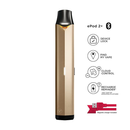 Vuse - Epod 2+ Connected Device Pod System Vuse Gold
