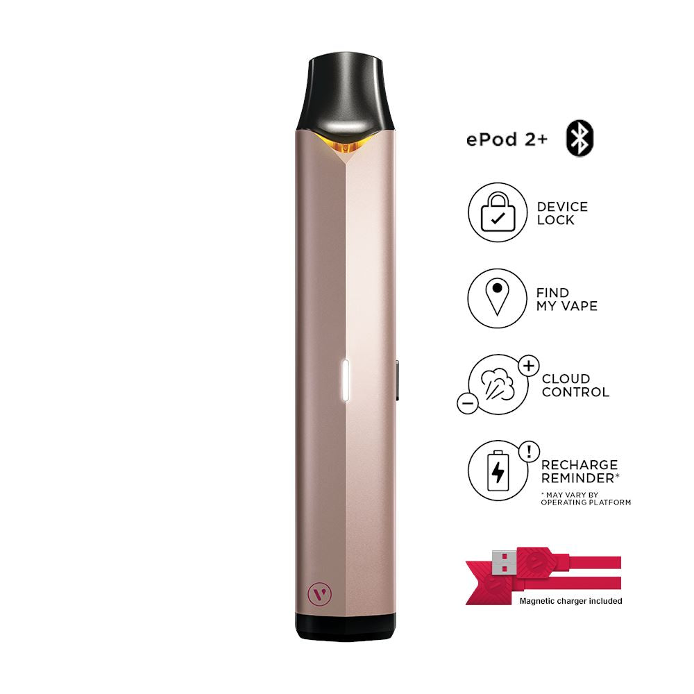 Vuse - Epod 2+ Connected Device Pod System Vuse Rose