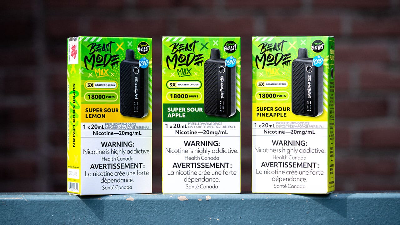 Discover 3 New Sour Vapes: Flavour Beast Beast Mode Max at VapeMeet