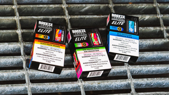 The Breeze Elite 4000 Disposable Vape: A Game-Changer for Vape Enthusiasts!