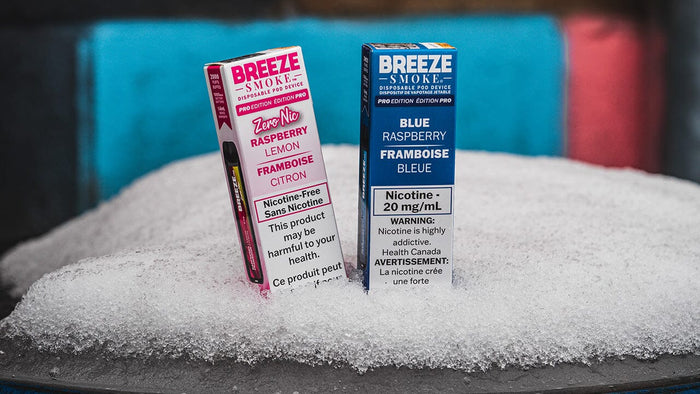 Refresh Your Vaping Experience: Breeze Pro's Back with More Flavours and a 0% Nicotine Option!