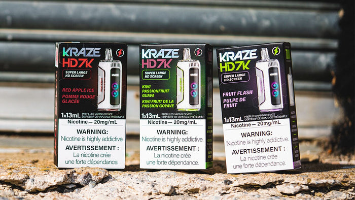 A Gimmicky Delight: Kraze HD 7000 TFT Disposable Vape Review