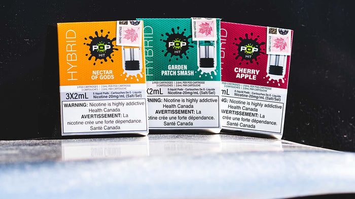 Review: Pop Pods with hybrid freebase nicotine salt e-liquid