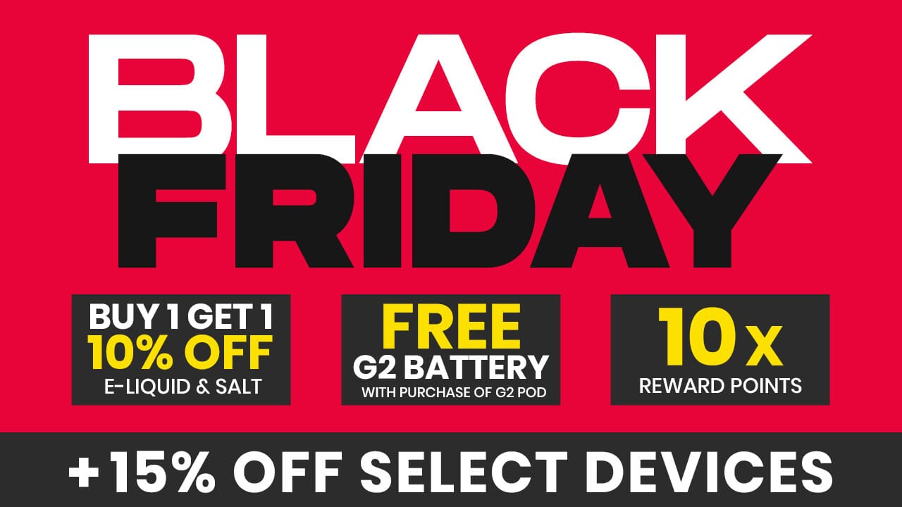 Don’t Miss VapeMeet’s Black Friday Vape Sale