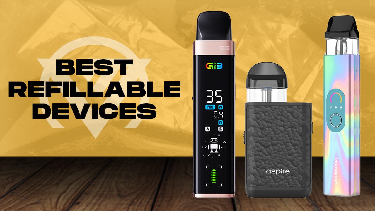 Ditching Disposables: Best 3 Refillable Vapes to Switch to in October 2024